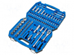 Wrench-set | 6-angles,socket spanner | 1/2",1/4" | 95pcs.