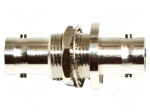 Laboratory connector: BNC | female x2 | 50&Omega; | -65&divide;165&deg;C