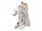 Socket | PIN: 10 | for DIN rail mounting | G7SA-10
