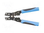 Tool: for crimping | non-insulated terminals | 0.08&divide;2mm2,0.3&divide;6mm2