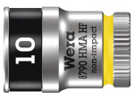 Socket | 6-angles,socket spanner | HEX 10mm | 1/4" | Zyklop