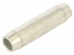 Tip: butt splice | non-insulated | copper | 95mm2 | tinned | crimped