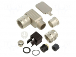 Connector: M16 | plug | female | PIN: 12 | 3A | 60V | 423 | soldering | IP67