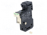 Fuse base | for DIN rail mounting | 50A | 690V | Poles: 1