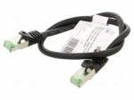 Patch cord | S/FTP | Cat: Cat 8.1 | RJ45 plug,both sides | stranded