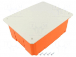 Enclosure: junction box | X: 165mm | Y: 210mm | Z: 150mm | ABS | IP20