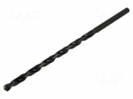 Drill bit | for metal | &Oslash;: 10mm | L: 265mm | high speed steel | blister