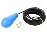 Sensor: liquid level | max.50&deg;C | OUT: NO + NC | cables | IP68 | 10A