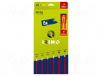 Screwdriver: insulated-set | insulated | Phillips,slot | 6pcs.