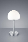 Trio Berlin LED table lamp brushed steel gaismeklis 527590107 4017807371758