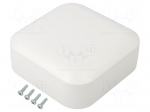 Enclosure: multipurpose | X: 120mm | Y: 120mm | Z: 45mm | 1556 | ABS | white