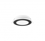 Trio Aura LED recessed spotlight 14 cm matt black gaismeklis 652410132 4017807504101