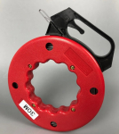 Kaabli t&otilde;mbeseade &ndash; t&otilde;mbetraat ja dosaator | Terastraadi l&auml;bim&otilde;&otilde;t 3 mm | Pikkus 30 m