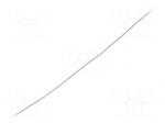 Braids | tape | Thk: 0.51mm | W: 0.79mm | 6A | 24AWG | 30.5m | copper strand