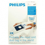 Philips S-bag FC8021/03 Vacuum Cleaner Bags 4pcs