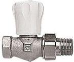 Straight manual radiator valve 1/2"HERZ