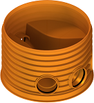 PRO 630/200 (PVC) D type monolithic base (BSB)