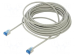 Patch cord | U/FTP | Cat: 6a | RJ45 plug,both sides | stranded | Cu | 10m