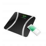 Scales ETA  Vital Body Personal scale 678090000 Body analyzer, Maximum weight (capacity) 180 kg, Accuracy 100 g, Body Mass Index (BMI) measuring, Black
