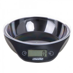 Kitchen scales Mesko  Kitchen scale with a bowl MS 3164 Maximum weight (capacity) 5 kg, Graduation 1 g, Display type LCD, Black
