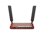Routers Mikrotik  Wireless Router||Wireless Router|Wi-Fi 6|IEEE 802.11ax|USB 3.0|8x10/100/1000M|1xSPF|Number of antennas 2|L009UIGS-2HAXD-IN