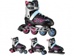 NH18190A BRAVE 4in1 PINK INLINE SKATES SIZE M. S(29-33) WITH WYM. TUL. ICE HOCKEY NILS EXTREME