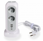 Verbatim 49547 Power Extension Cord 2m