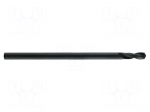 Drill bit | for metal | &Oslash;: 6.2mm | L: 200mm | high speed steel