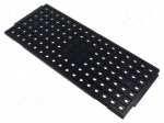 Electronic components tray | ESD | 320x135mm | black | 150&deg;C | LQFP