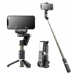 Riff Q18 Universal Smart tracking desctop tripod Gimbal Stabilizer with 1-Axe with BT4.2 / 360&deg; rot. Black