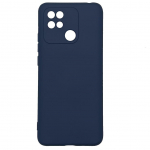 Back panel cover Evelatus Xiaomi Redmi 10C / C40 Nano Silicone Case Soft Touch TPU Blue