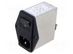 Connector: AC supply | plug | male | power supply | 2A | 250VAC | IP40