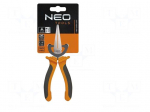 Pliers | flat,elongated | 160mm