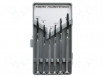 Screwdriver: precision-set | precision | Phillips,slot | 6pcs.