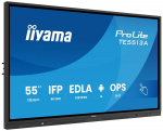 iiyama TE5513A-B1AG Signage Display Interactive flat panel 138.7 cm (54.6") Wi-Fi 500 cd/m&sup2; 4K Ultra HD Black Touchscreen Built-in processor Android 18/7