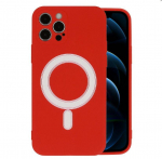 Back panel cover iLike Apple iPhone 12 Pro silicone case magcase Red