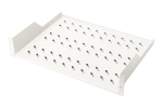 Digitus | Fixed Shelf for Racks | DN-97610 | Perfect for storage of components which are not 483 mm (19&rdquo;) suitable; Slim design which takes space of 2 height units; Easy and quick to mount or dismount; Load capacity: 25 kg; Dimensions:  8