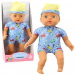 M&auml;nguala | PC | Konsoolid | Tarvikud // M&auml;nguasjad ja m&auml;ngud lastele // Lalka Bobas Niebieskie Ubranko z Wzorami Czapeczka z Uszami 31cm