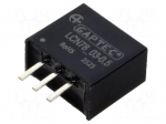 Converter: DC/DC | Uin: 4.5&divide;42VDC | Uout: 3.3VDC | Iout: 500mA | THT