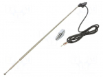 Antenna | automotive,telescopic | 1.24m | AM,FM | universal | 1.5m
