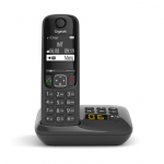 Gigaset AS690A Analog/DECT telephone Caller ID Black