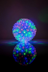 Lights for indoor use iLike N/A Bumba ar puķēm RS-209 100LED D-14cm Multi Color