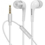 Wired headphones Samsung EHS64AVFWE Universal In-Ear Headset with 3.5mm Jack connection microphone/remote (OEM) White