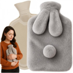 Isikliku hoolduse tooted // Personal hygiene products // Termofor gumowy w pokrowcu 1,8L Ruhhy 26383