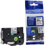 Adhesive tape Brother 24mm Black on White