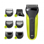 Razor Braun  | Shaver | 300BT | Operating time (max) 30 min | NiMH | Green