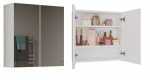 Topeshop POLA 2DL BIEL bathroom storage cabinet White