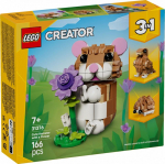 M&auml;nguala | PC | Konsoolid | Tarvikud // Harivad m&auml;nguasjad | Interaktiivsed | Loomingulised | Kunstilised // Klocki creator 31376 uroczy chomik z kwiatkiem