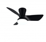 Trio Randers LED ceiling fan matt black R64412132 4017807643787