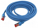 Patch cord | S/FTP | Cat 6 | RJ45 plug,both sides | stranded | Cu | 5m